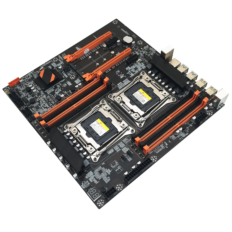 Imagem -04 - Placa-mãe Lga 20113 Suporte Duplo Cpu Ddr4 Memória 8x32g para Lga 2011-3 Xeon e5 Series X99