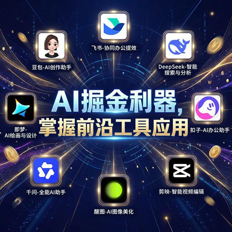 AI Efficiency Manual: Practical Guide for 8-in-1 Tools (Including Doubao, Jimeng, Jianying, Feishu, Coze)