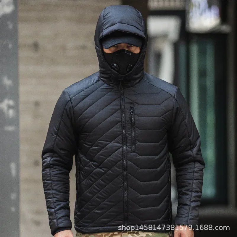 Outdoor Skiing Suit Thermal Insulation Anti Splashing Tactics Camouflage Cotton Suit Men's Winter Jacket
