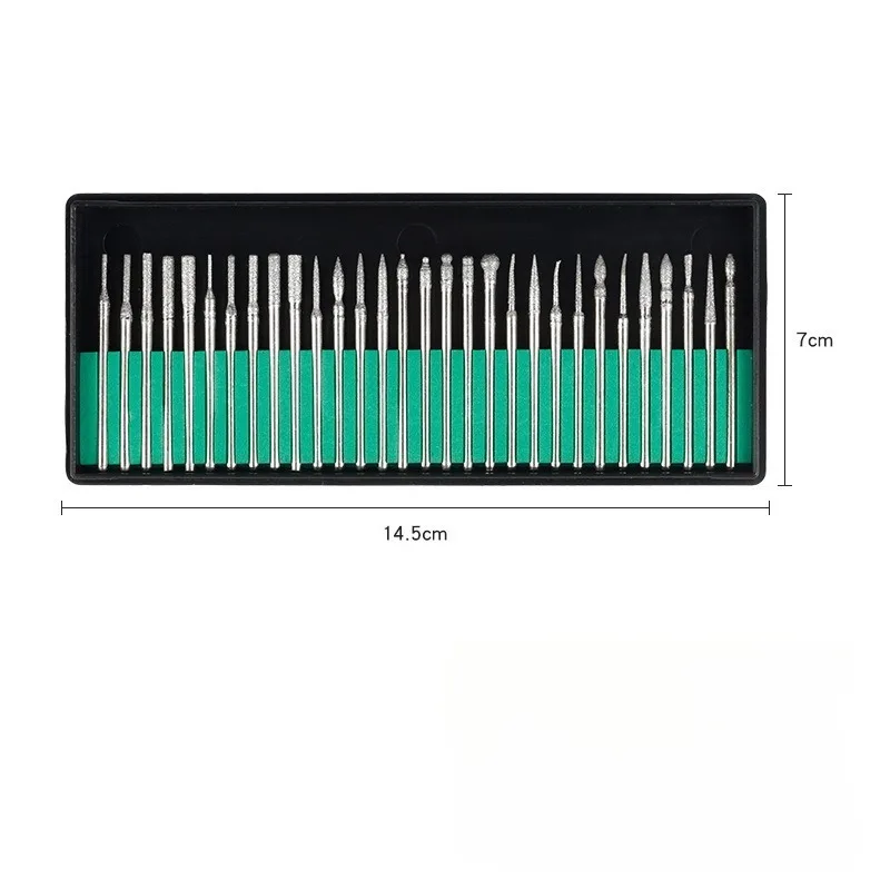 Quartz Diamond Wool Nail Drill Bits for Cuticle Grinding & Sanding