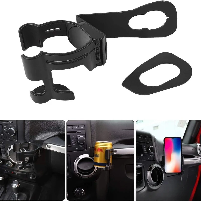 

Suitable for 07-17JEEP Wrangler water cup holder, JK Wrangler phone holder