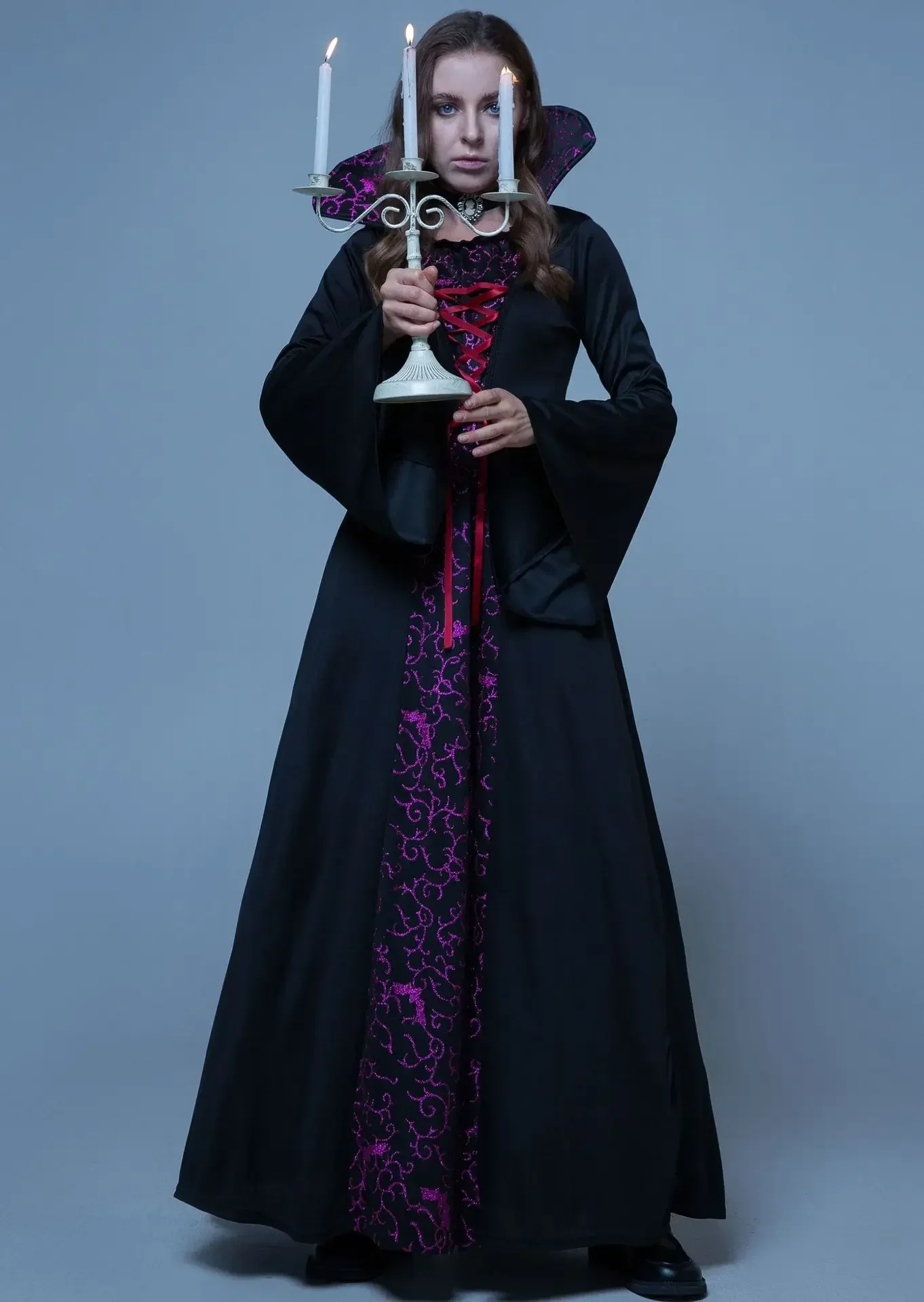 Costume de Cosplay de la Reine des Vampires, Déguisement d'Halloween