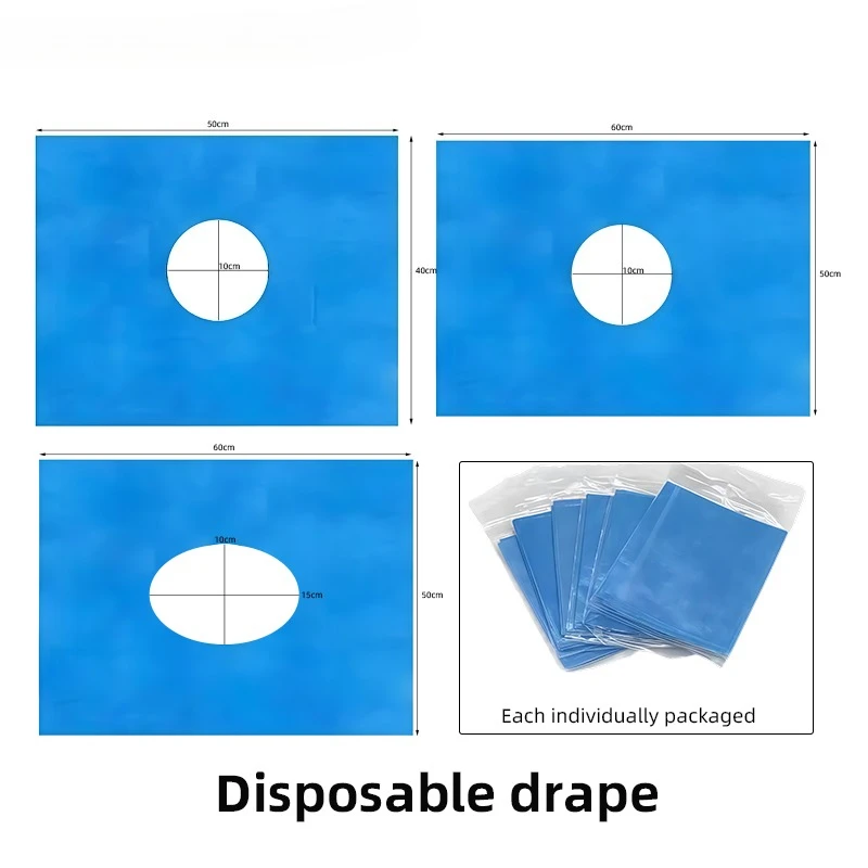 

Non-woven Fabric for Dental Implants; Waterproof Drapes for Surgery and Teeth Cleaning Breathable Care Disposable Dental Drapes