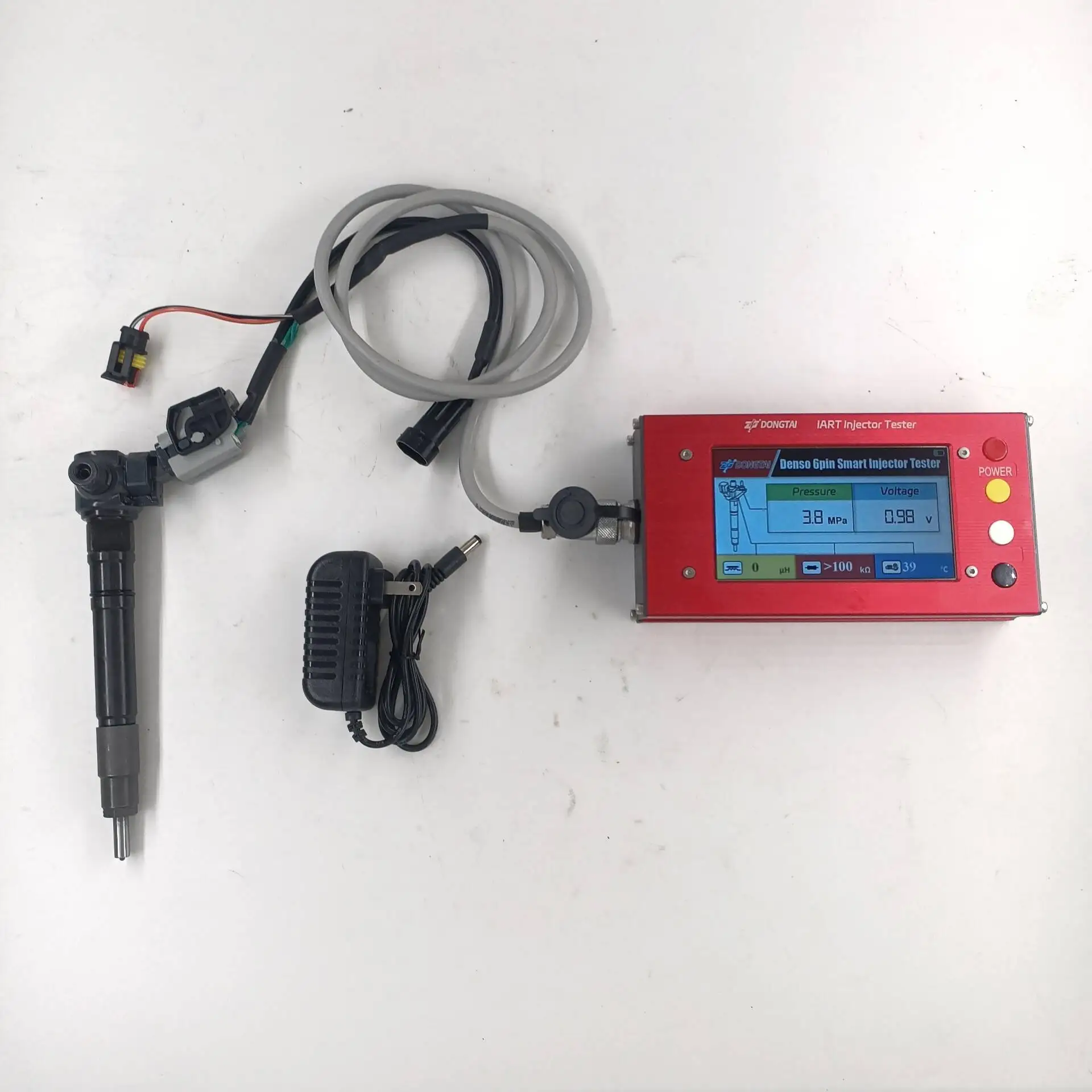 DENSO I-Art Common Rail Injector Tester with Injection Spray Angle & Pressure for