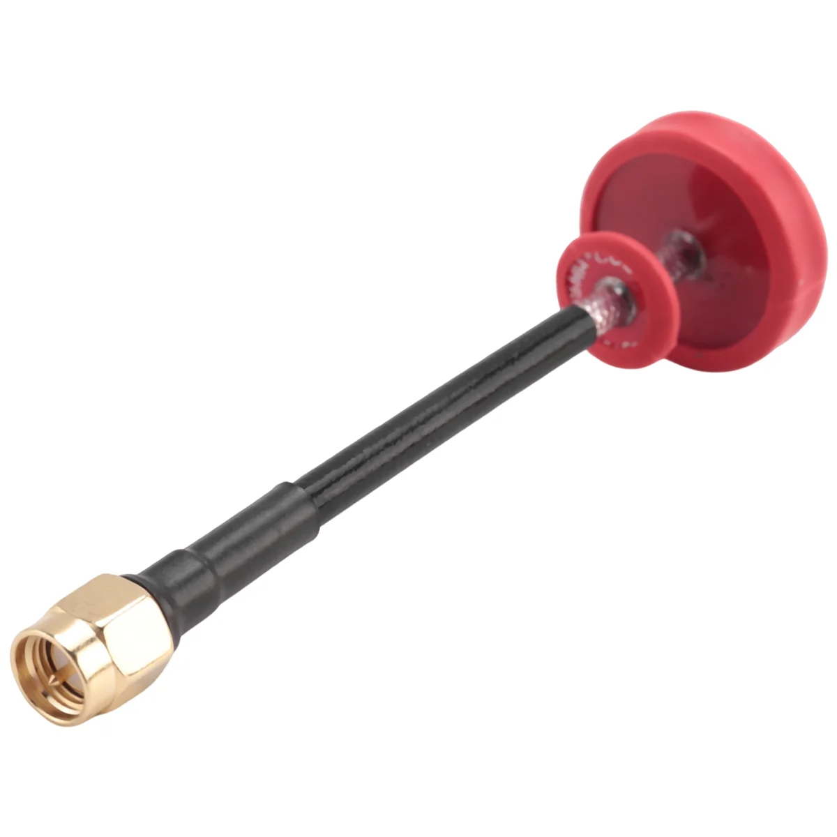 For Pagoda 2 5.8G 5DBi 50W Omnidirectional Omni FPV Flat Panel Pagoda Antenna RHCP SMA/RP-SMA 80Mm(Red Pin)