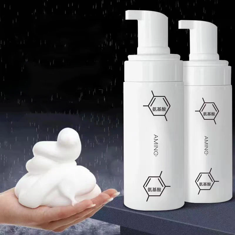 Amino Acid Cleansing Mousse Moisturizing Oil Control Deep Cleaning Facial Cleanser Foam Brighten Skin Colour Skin Care Products