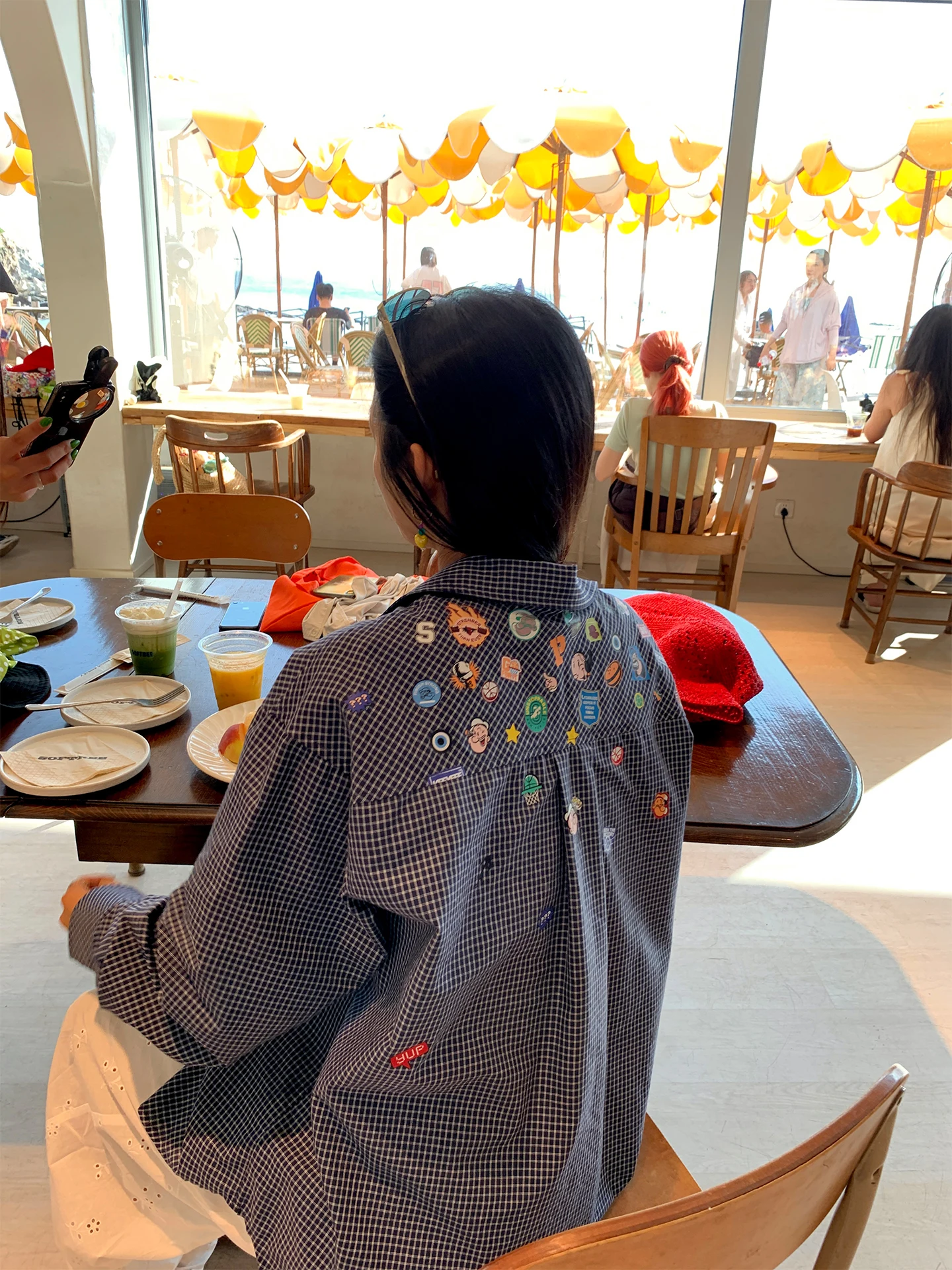 

Trendy Women's Long Sve Plaid irt Loose Fit Korean Sle Commute Faion Breathable Cotton Polyester Blend Autumn 2025