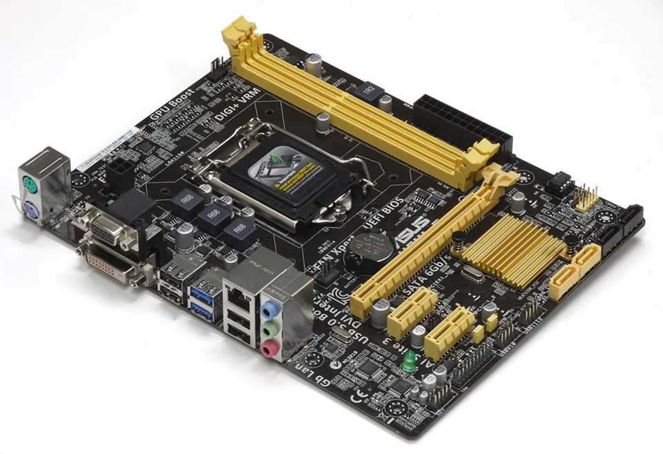 ASUS H81M-E Motherboard LGA 1150 Intel H81 DDR3 16GB support 4770