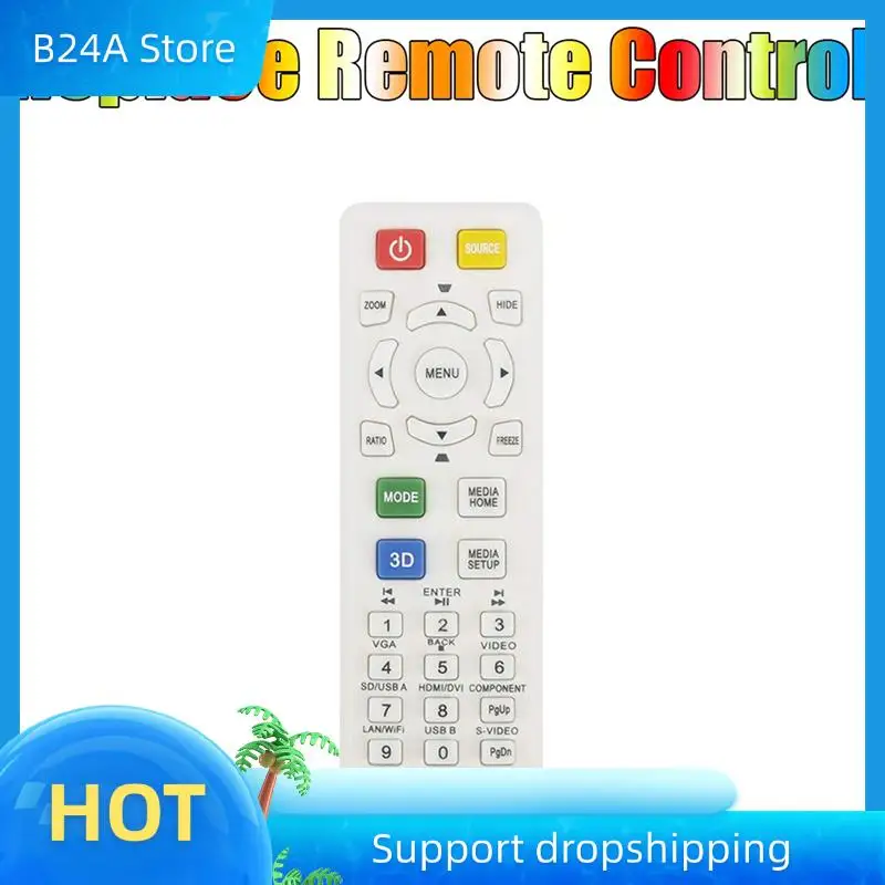 

B24A 10X Replace Remote Control For Acer Projector X115 X125H X135WH H6517ABD D602 D622DE145F EV-S62 HE-801K V31S X124PH
