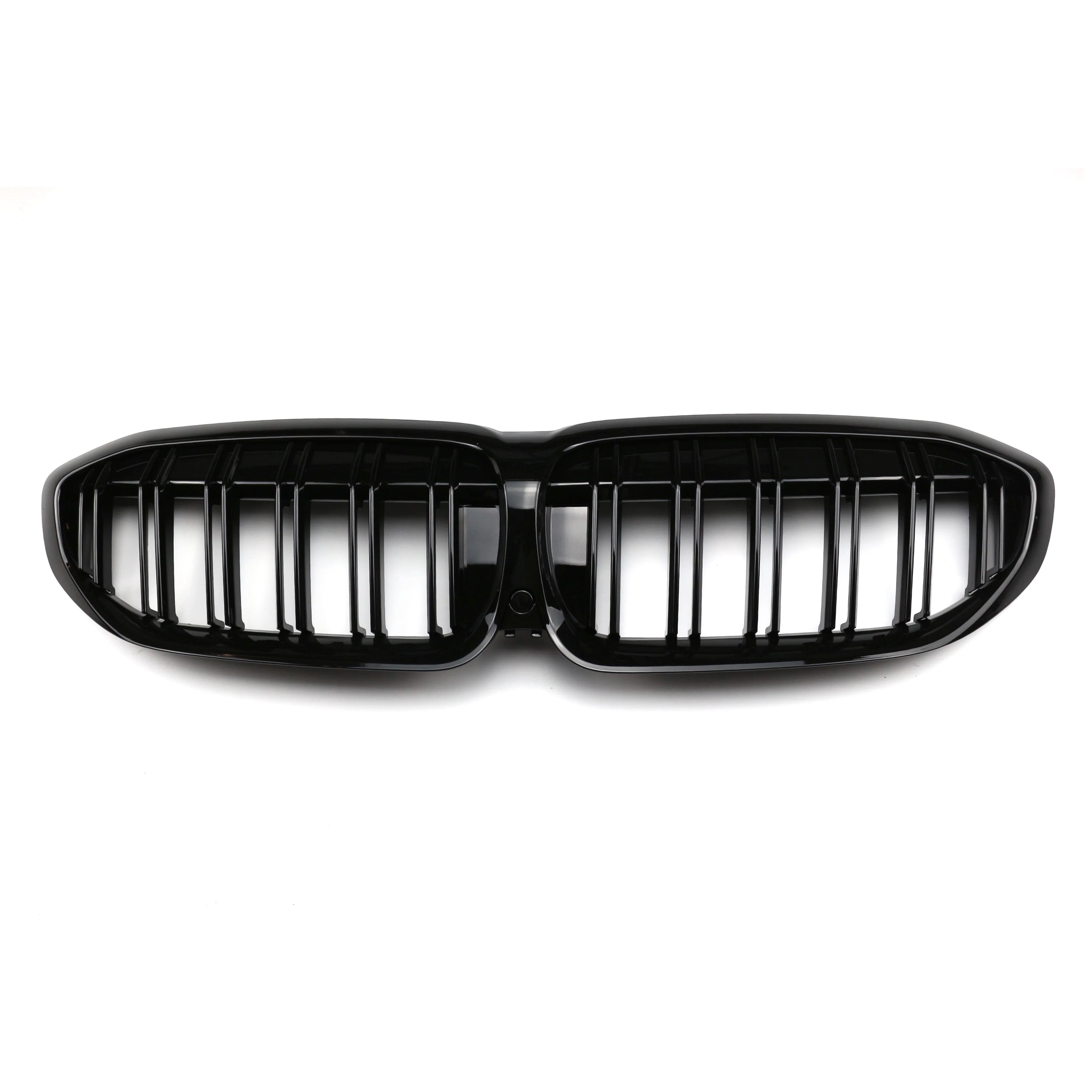 2 Slat style Grill Fit for BMW 3 series G20 2020-2022 Gloosy Black or Carbon pattern Color Front Grill 3 series G20 2020-2022