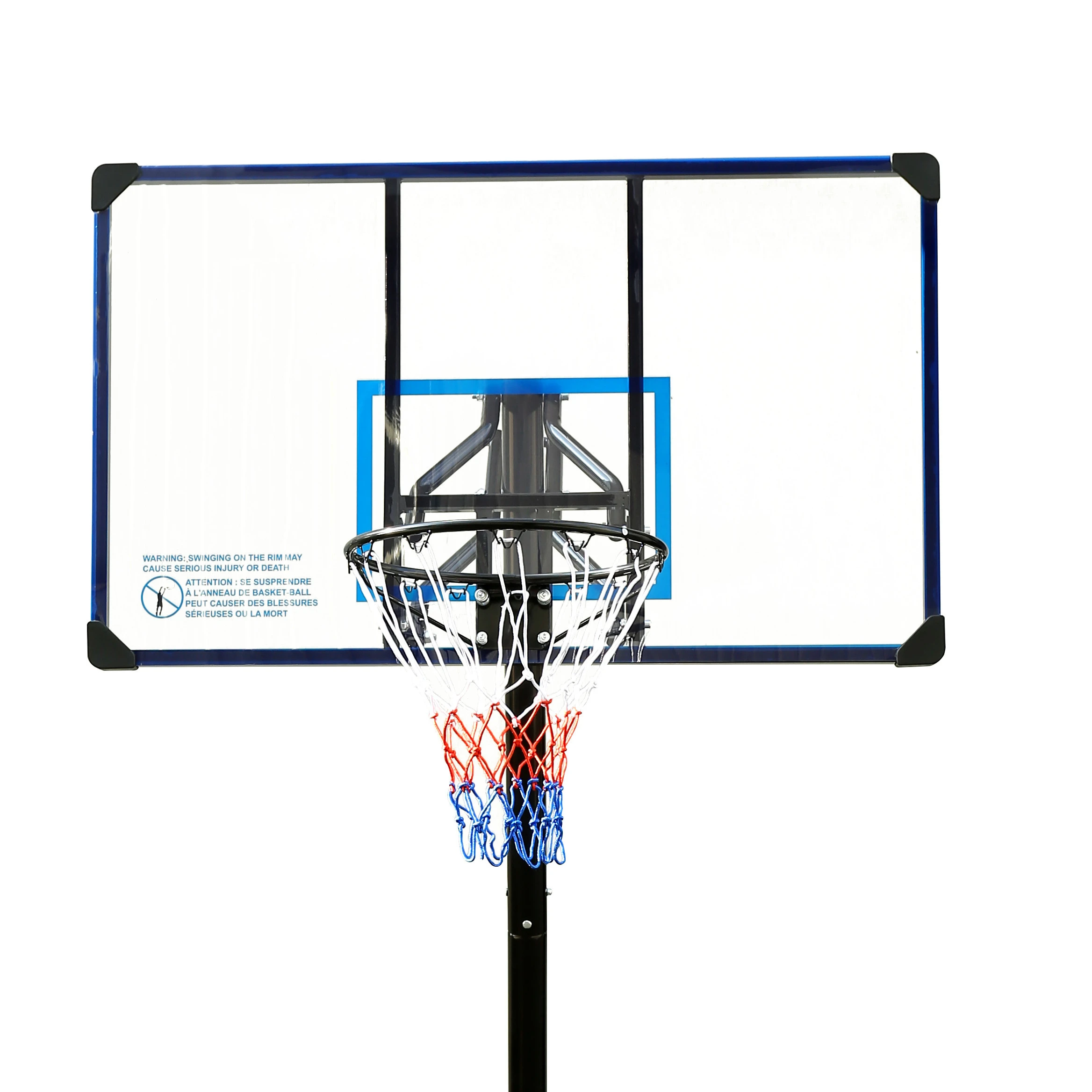 Wholesale Outdoor Portable Gate Post Basketball Court Equipment Training Hoop Rack