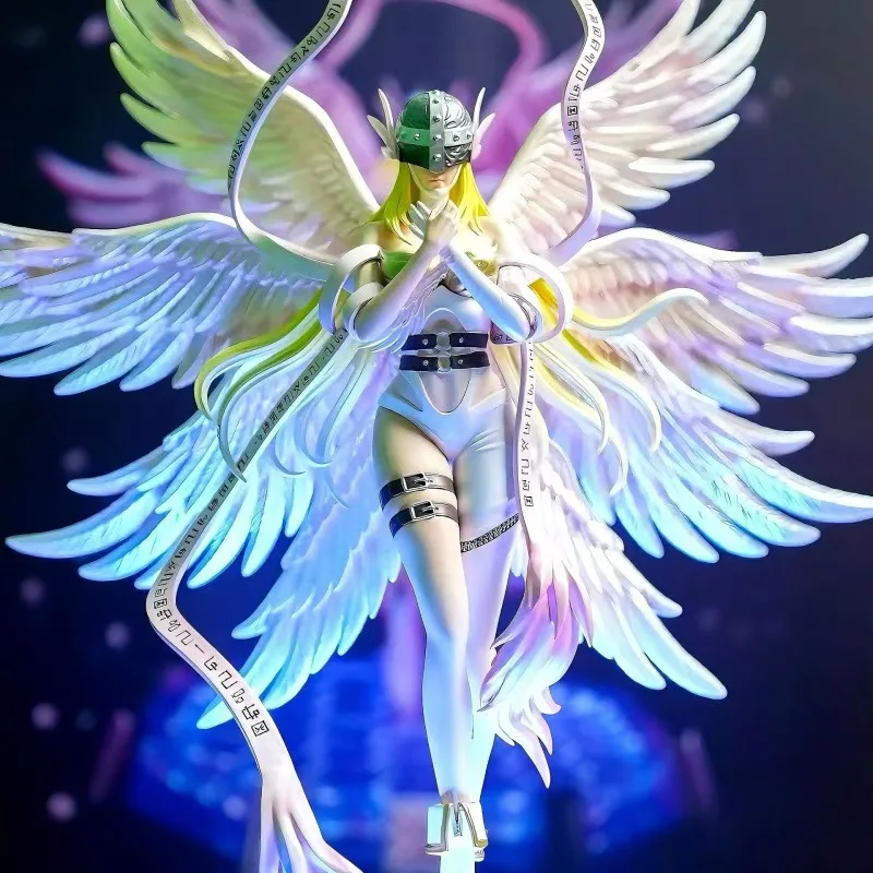 

Digimon Adventure Cartoon Anime Figure Angel Angewomon Action Figure Pvc Efigy Doll Model Collection Birthday Toys Gift