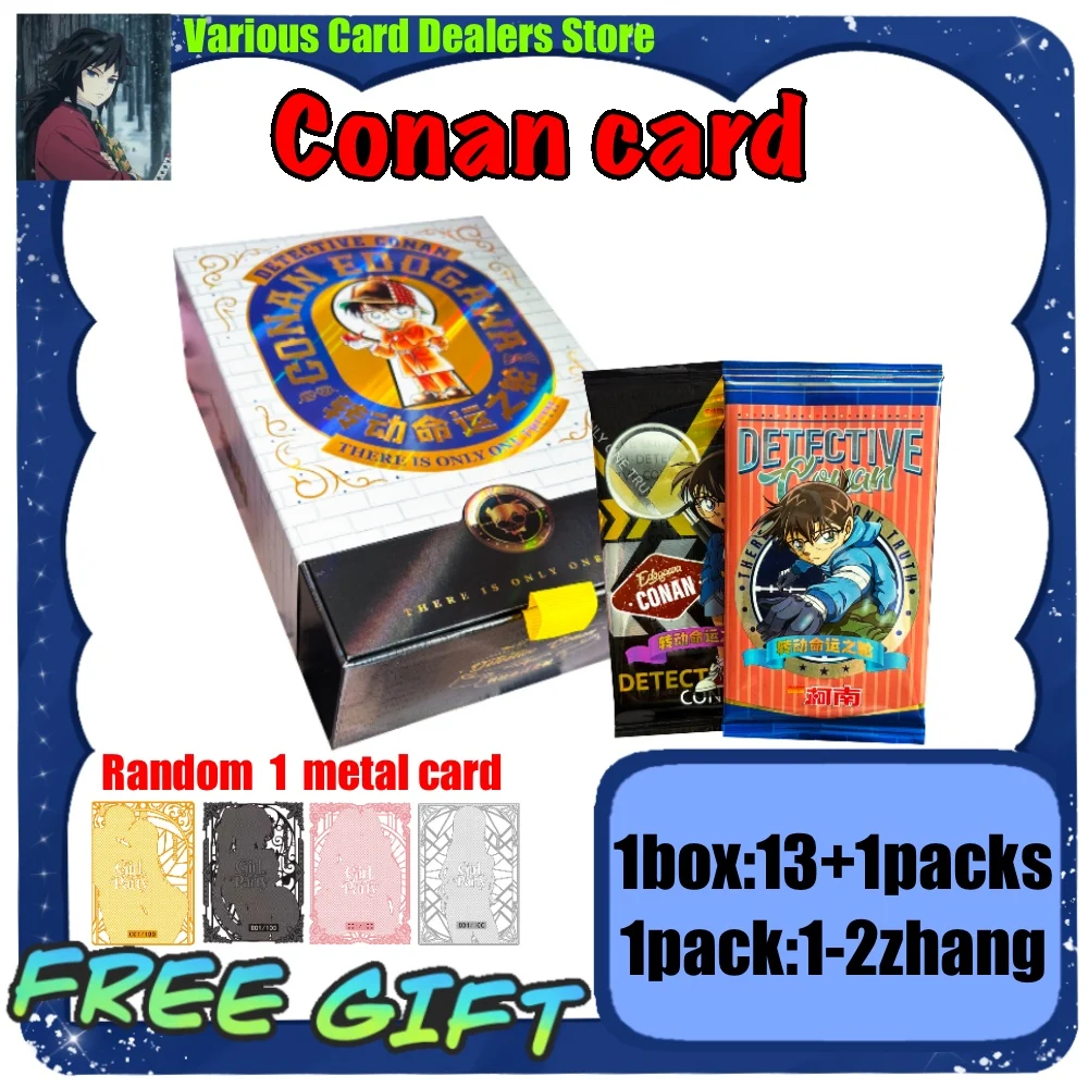 Detective Conan Collection Cards for Children Reasoning Anime Popular Character SSR Fashion Magazine Rare Cards Trendy Toy Gifts