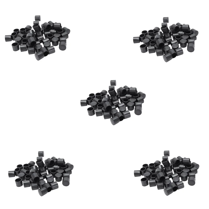 

Best-250 шт. Черная резиновая гибкая круглая торцевая крышка из ПВХ, круглая крышка для ног 12 мм