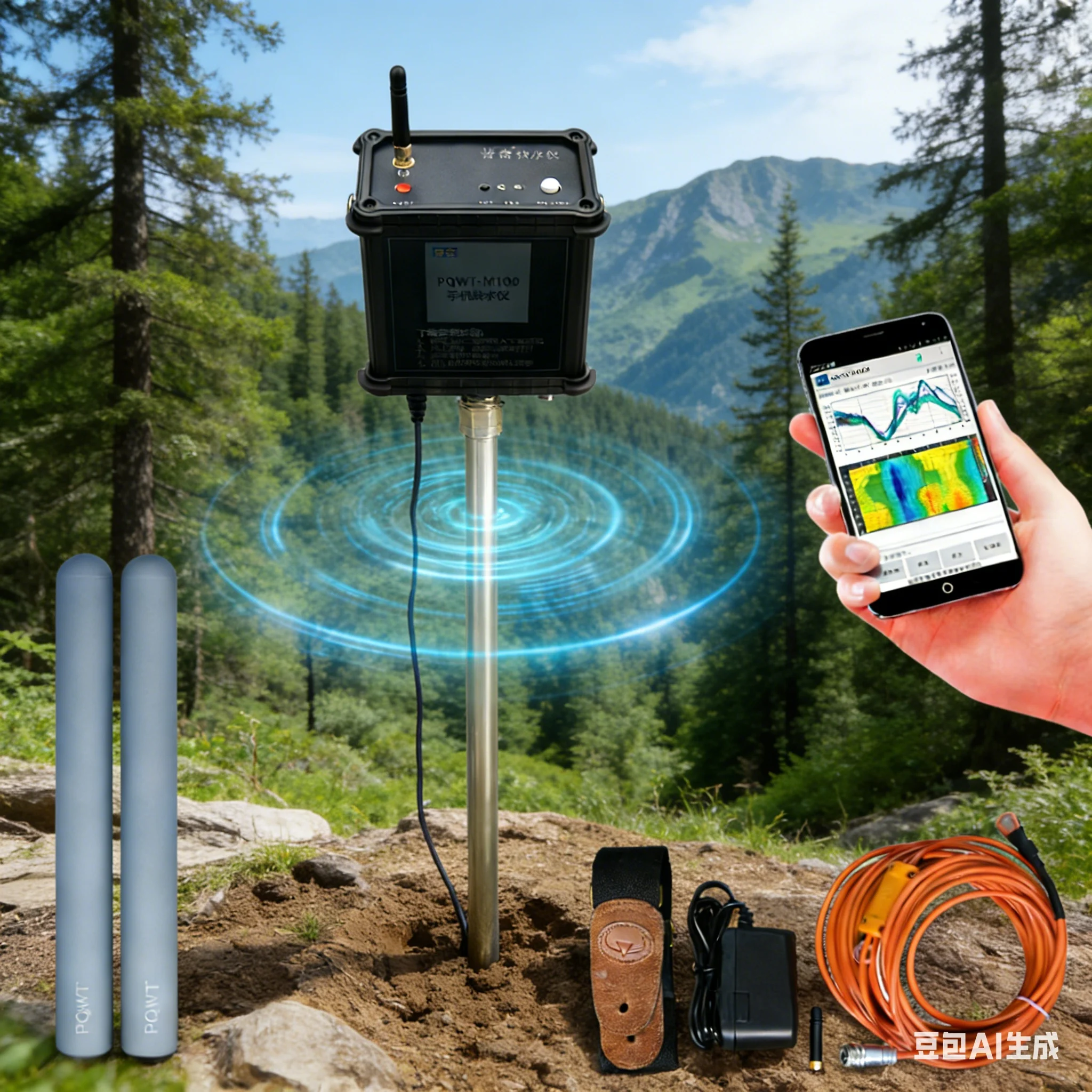 Multiple Models Deep Water Sensor Smart Auto Map Portable Multifunctional Electronic Water Detector