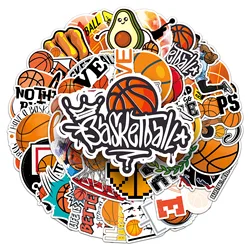 50PCS Cartoon Basketball Sports Stickers Graffiti iPad  Car Guitar DIY Personalized Wall Sticker Toys Decoration