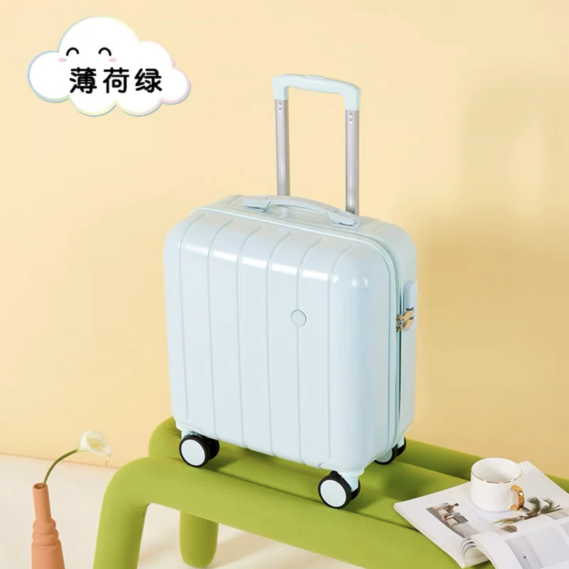 Rolling Bagagem Trolley Case para homens e mulheres, bolsa de viagem, Rolling Box, mala sólida, nova moda, quente, 18 20 Polegada