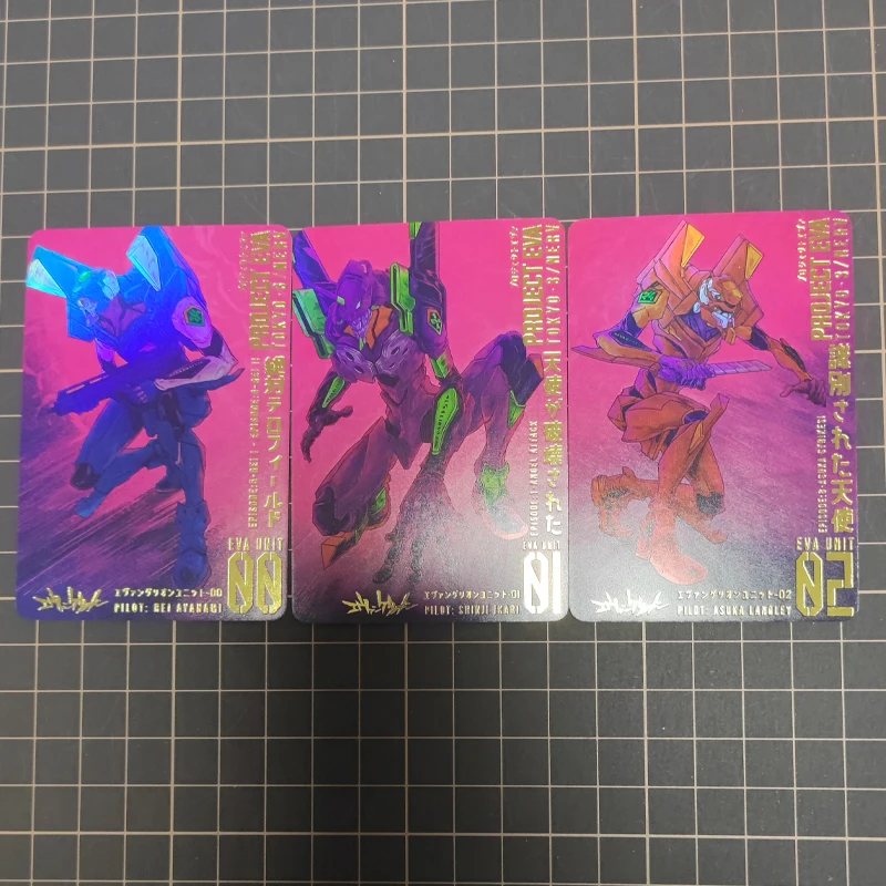 

NEON GENESIS EVANGELION EVA-01 TEST TYPE ACG EVA Diy Self Control Collect Signature Trading Флэш-карта Аниме Мультфильм Подарок