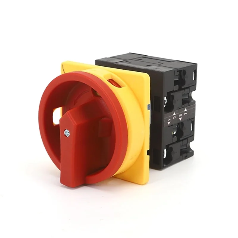 

A01F-LF101-C11 32A Двухпозиционный электрический поворотный кулачковый переключатель управления для монтажа на панели Onoff