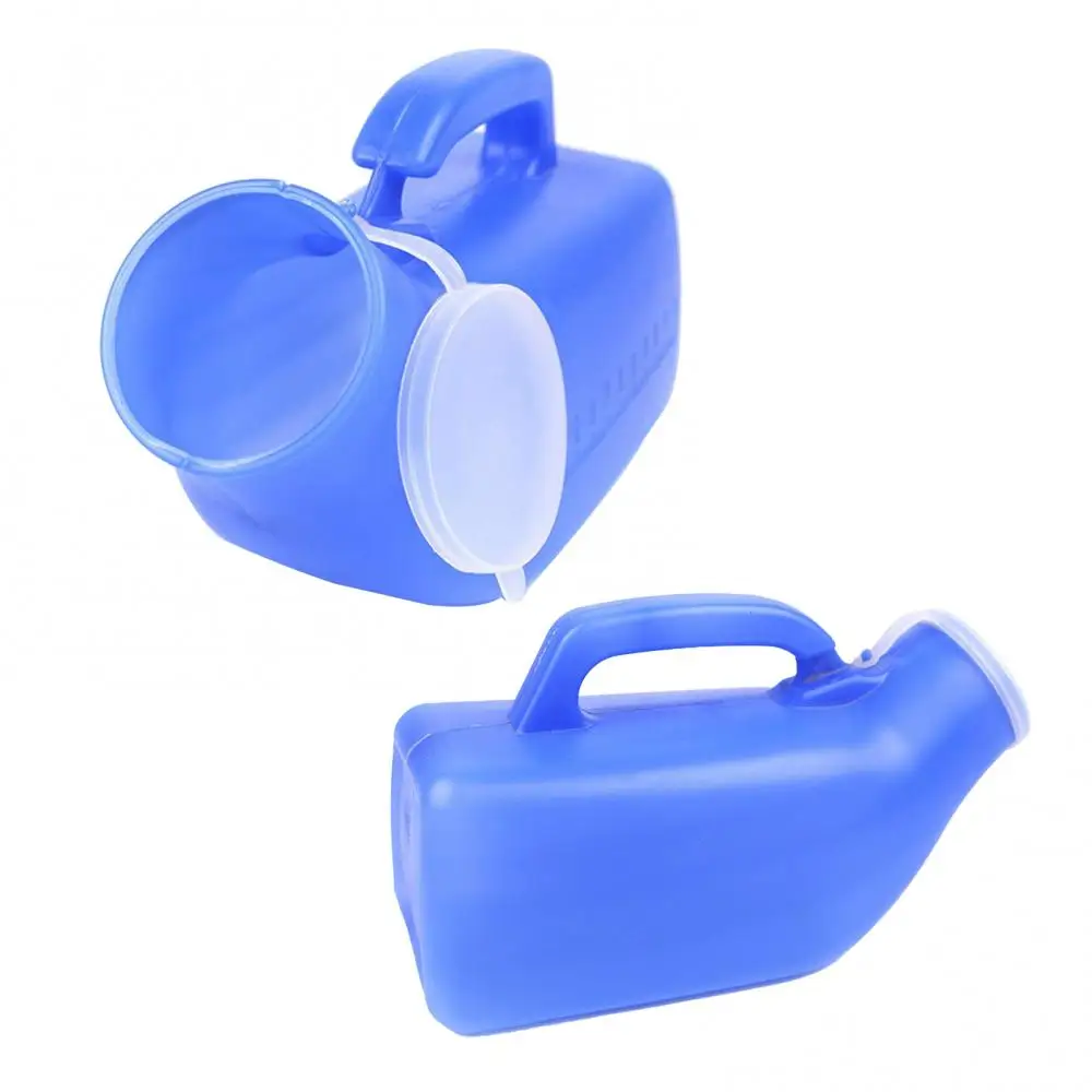 1200 ML Male Urinal With Cap Reusable Plastic Urinal Pot Men Urinal Accessories For Home Elderly Bedridden Camping Accessories