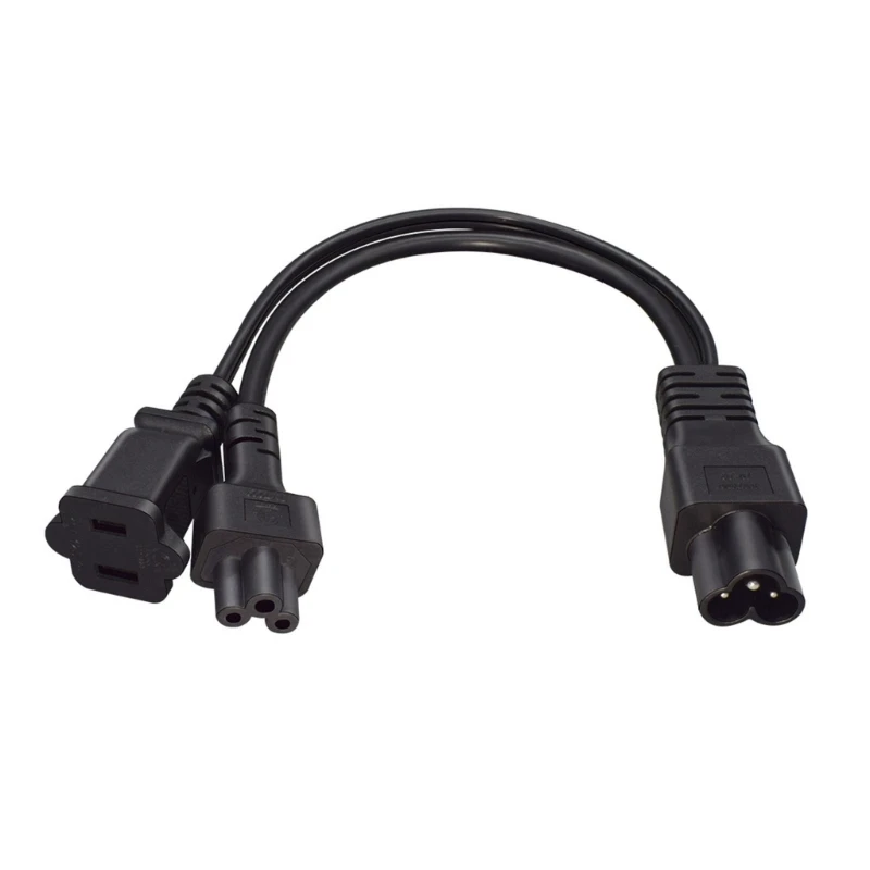 96BA to C5+1 Power Splitter Cable Suitable for Laptop Monitor Sound Devices