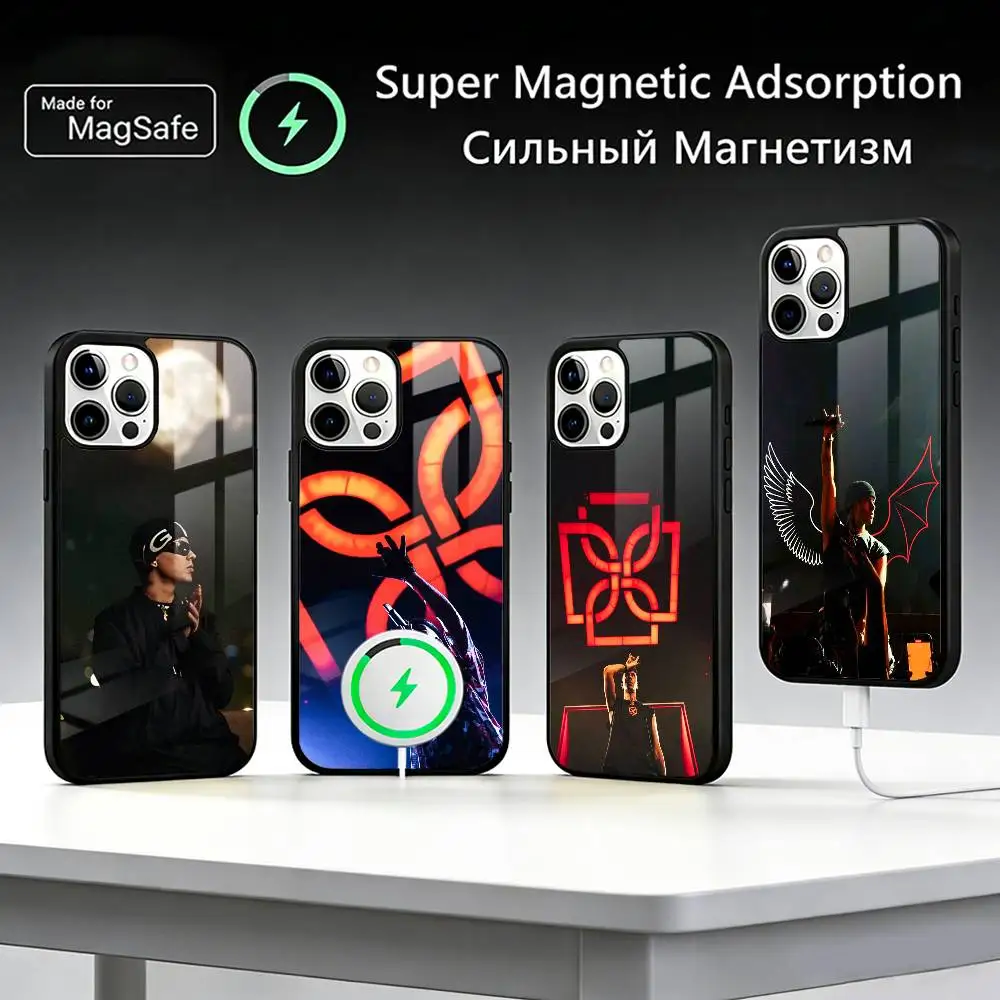 

D-Duki Ameri 5202 Phone Case For IPhone17 16 15 14 13 12 11 Plus Pro Max Plus Wireless Charger Cover Funda