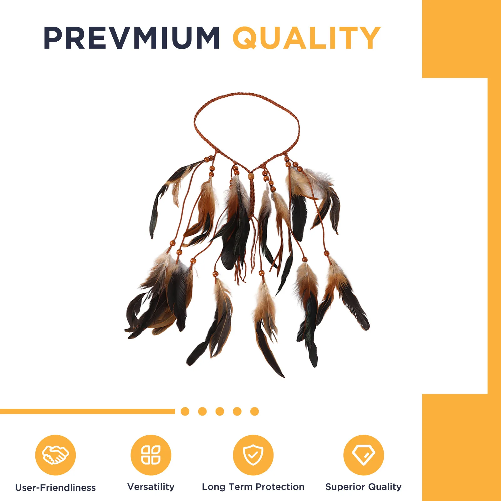 بوهو ريشة عقال الهبي عقال ريشة خوذة الهندي زي أغطية الرأس إكسسوارات الشعر للنساء اكسسوارات هدية #6