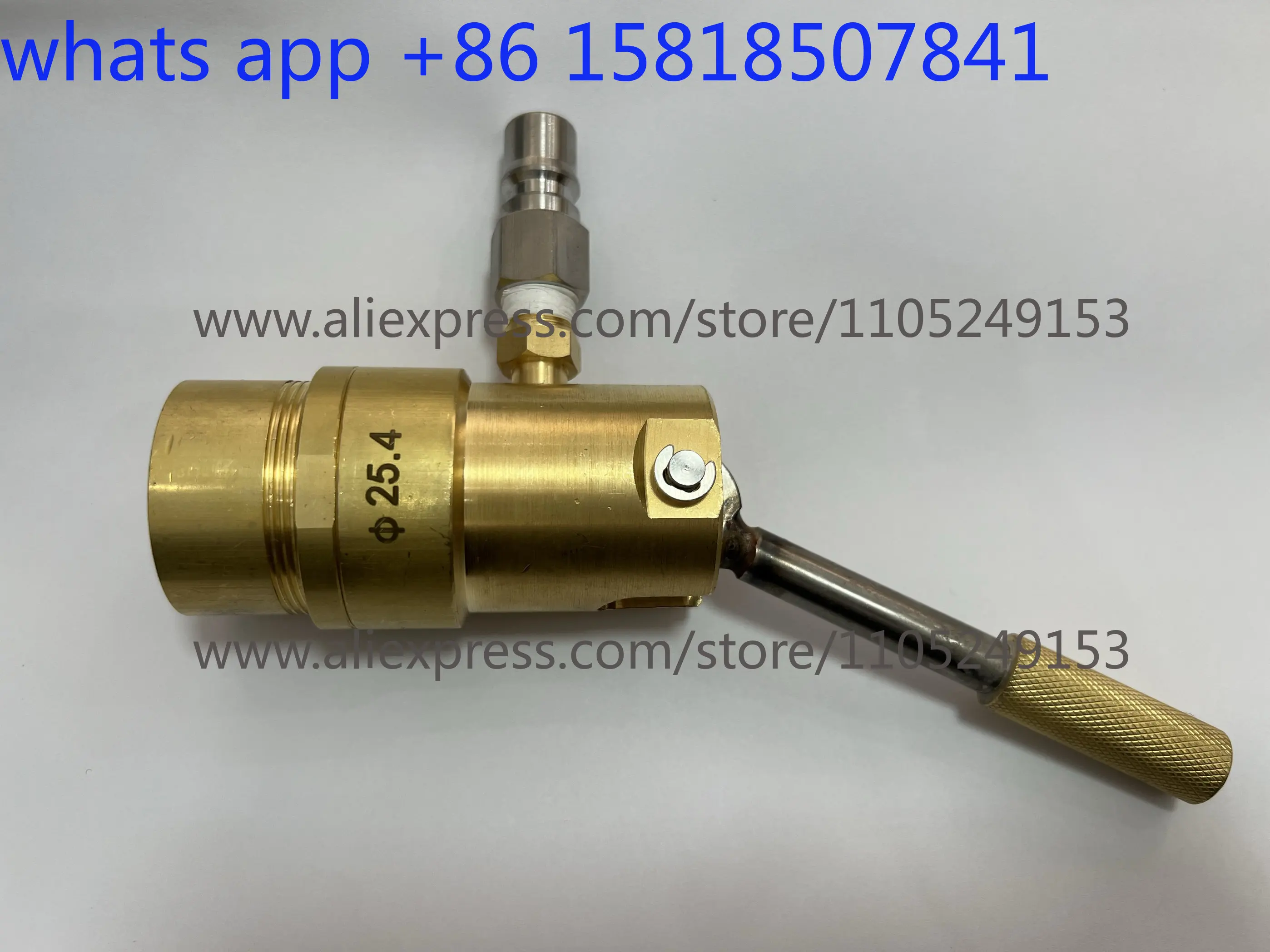 

Rocker type quick coupling high-pressure stainless steel clip leak detection and vacuum test rocker operation
