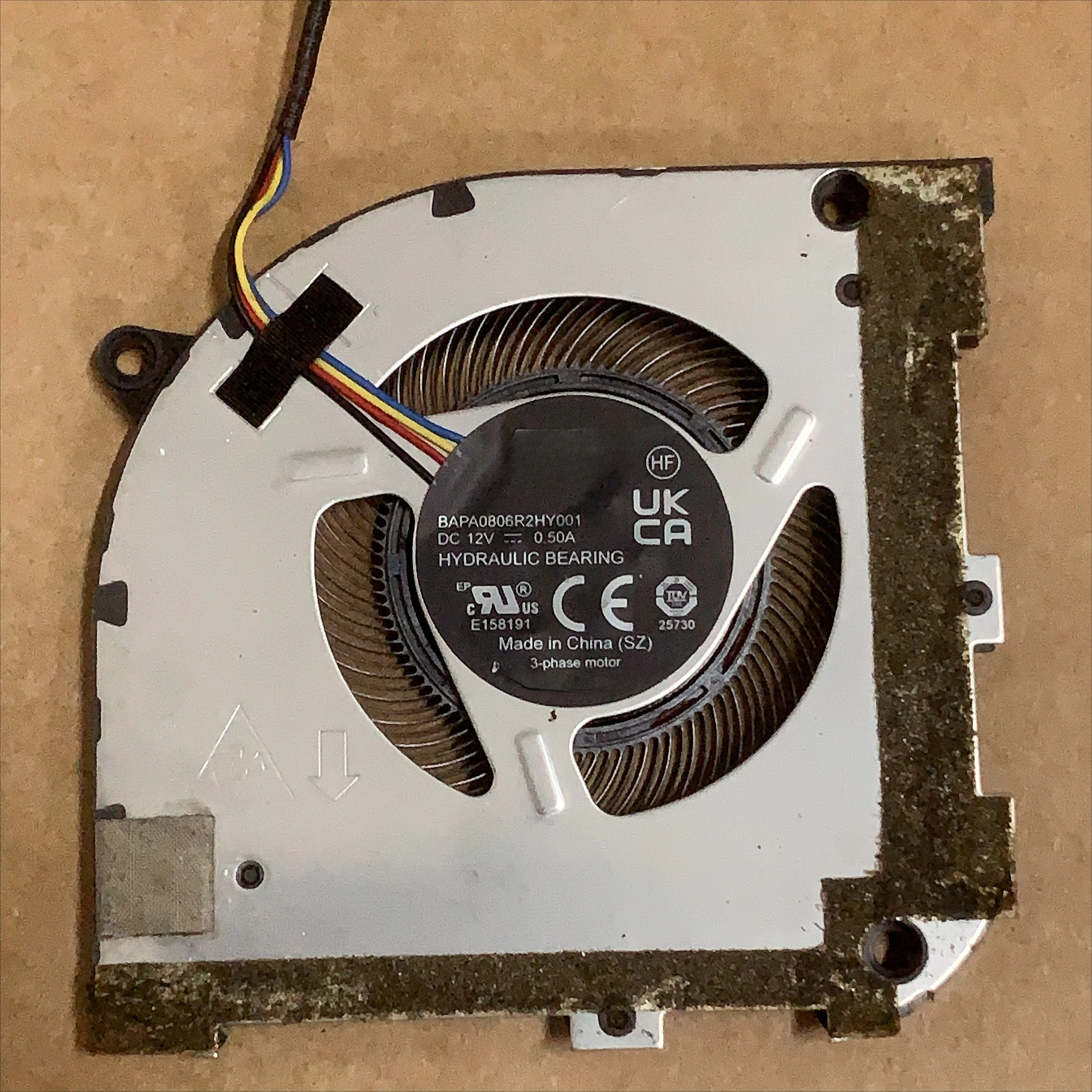 B= For CPU cooling Fan  Asus 15/14 VivoBook S 14X S5402Z K3502 K3402ZA BAPA0806R2HY001