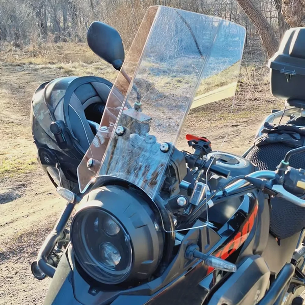 

DL250 Windscreen For Haojue Suzuki DL 250 Windshield Protector Wind Deflector Motorcycle Accessories Front Glass Visor Fairing