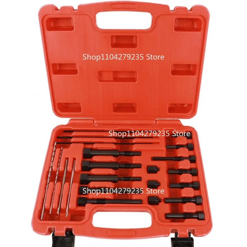22pcs  Preheating Plug Disassembly Tools Suitable for Repairing Broken Preheating Plug Electrode Threads in Automobiles
