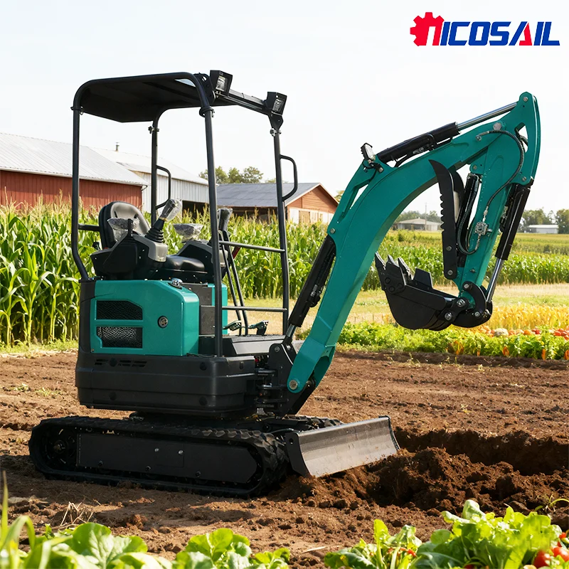 Free Shipping CE EPA Euro 5 Crawler Mini Excavator 1.8 Ton Hydraulic Mini Excavator Machine Diesel Engine Small Excavator