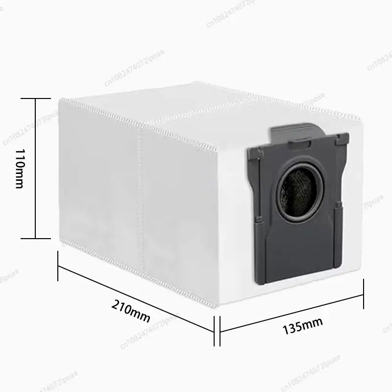 إكسسوارات استبدال مكنسة كهربائية Dreame L40s Ultra / L40s Pro Ultra فرشاة جانبية رئيسية فلتر HEPA مناشف ممسحة كيس غبار قطع غيار - 5