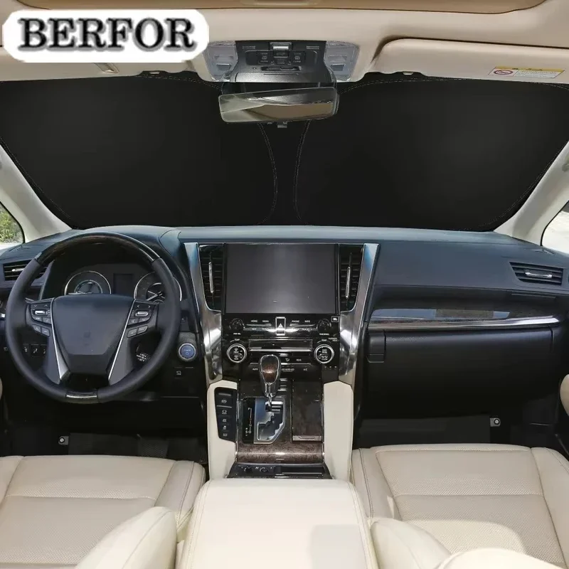 Windshield Sun Shade For Dodge Nitro SRT RT Sunshade Sun Visor Protector Foldable Blocks UV Rays Keep Your Car Cooler