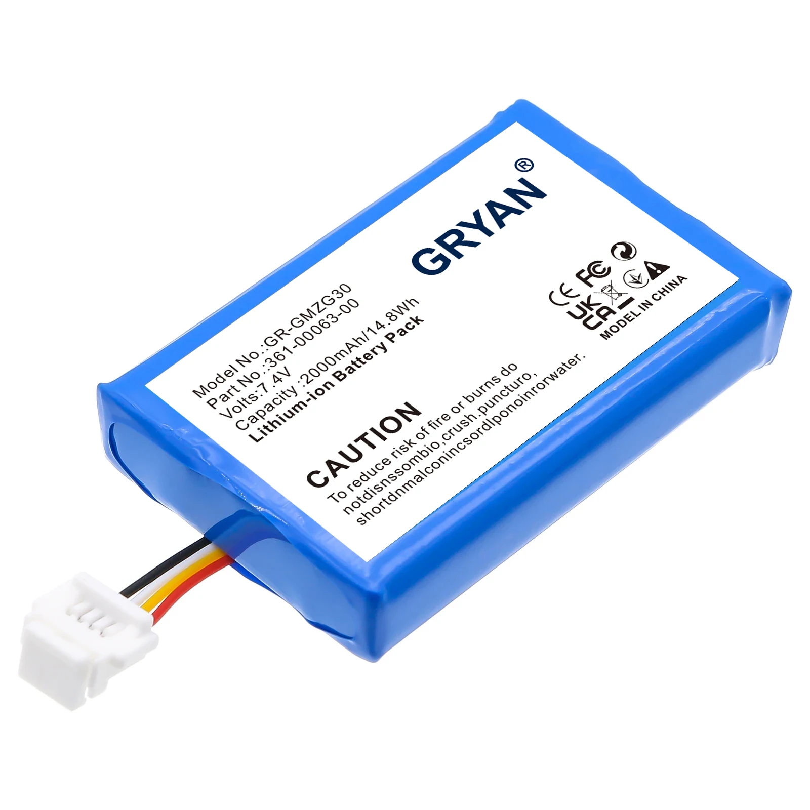 2000mAh/14.8Wh GPS Navigator Battery 361-00063-00 361-00063-04 For Garmin Zumo BMW Motorrad Navigator V VI 6 Endurance