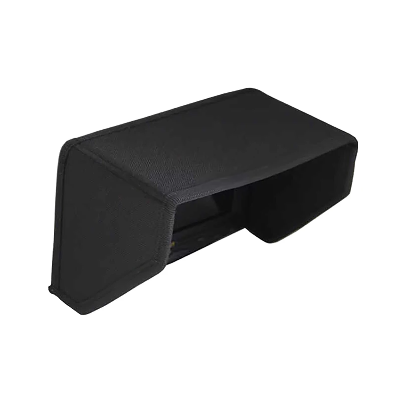 1PCS 7/10 Inch Monitor Sun Hood Protective Cover - TV Movie Video Display Visor Cage Light Shield Block Screen Mask Sunshade