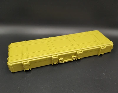Gun Box 1/6 Scale Weapon Case Rifle Suitcase Plastic Storage Box Model with Random Gun  for 12\'\' Action Figure Accessories