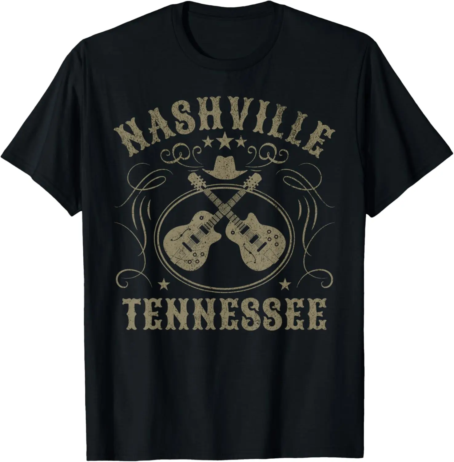 Nashville Tennessee Travel Vintage T-Shirt