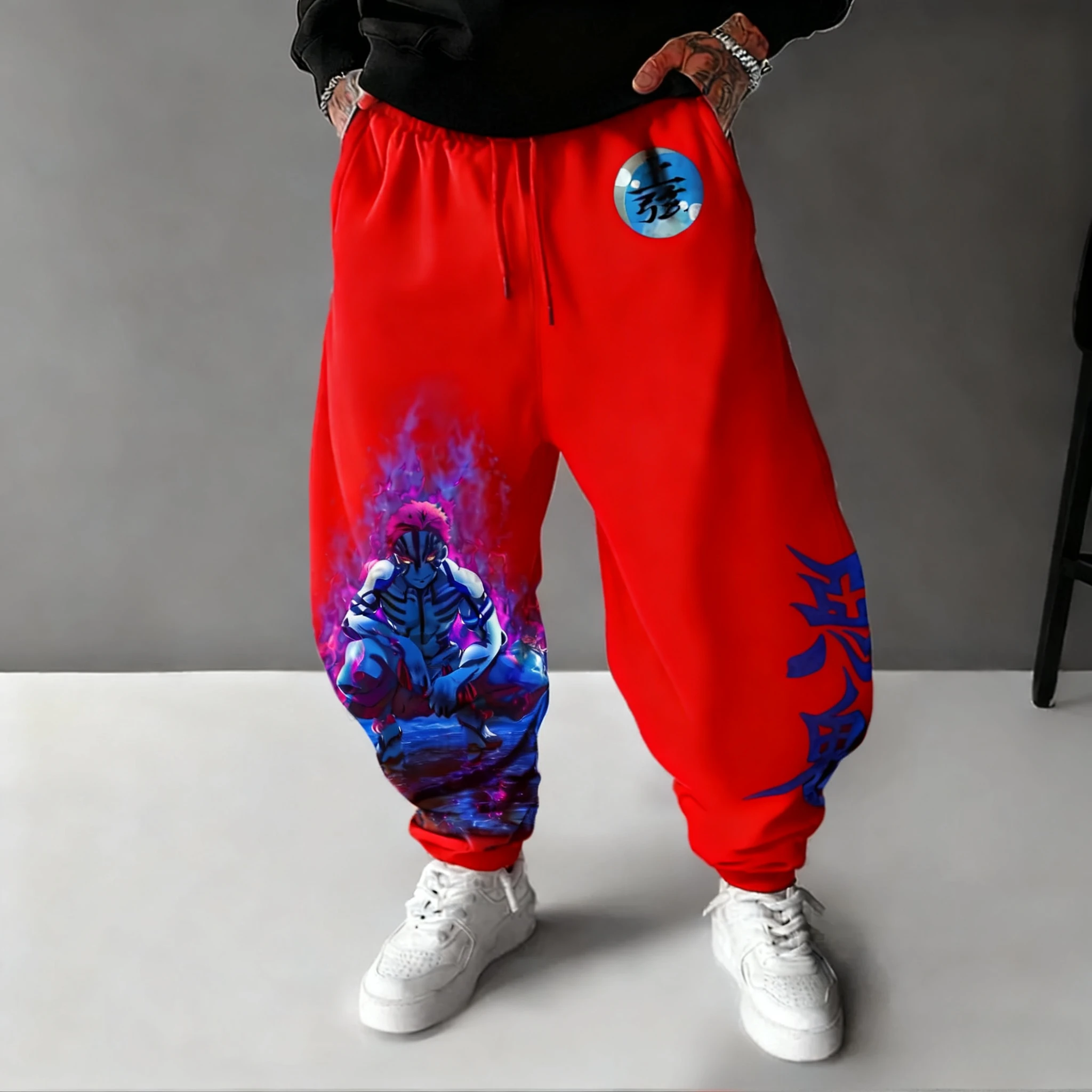 กางเกงลำลองลายอนิเมะดาบพิฆาตอส - Y2K Winter Clothing บทวิจารณ์และราคา