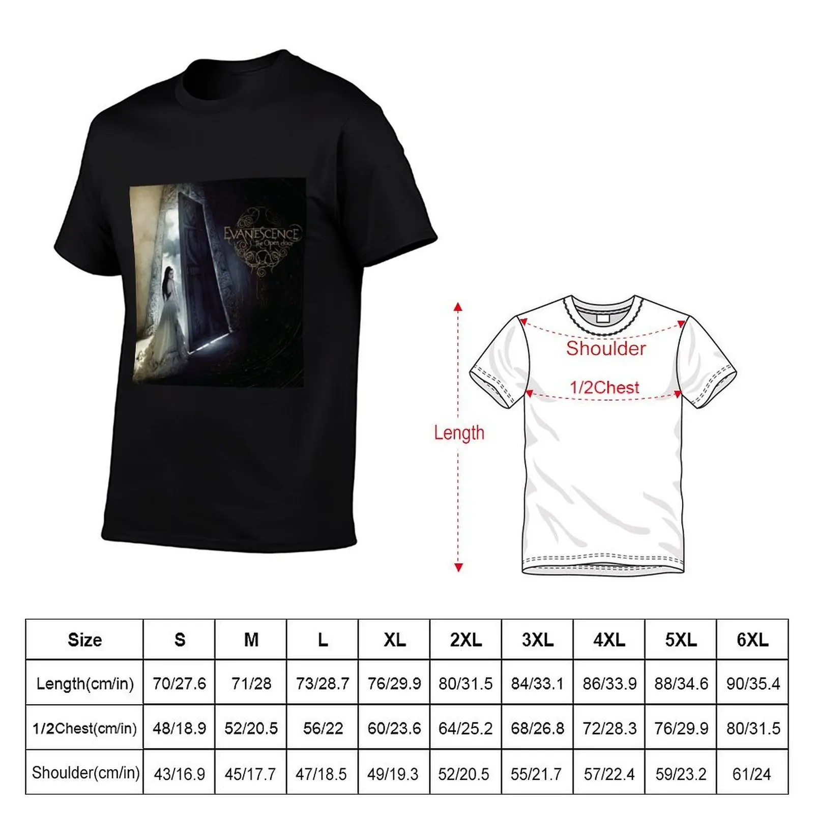 The Open Door T-Shirt man t shirt designer funny t shirts cotton man t shirts for men casual