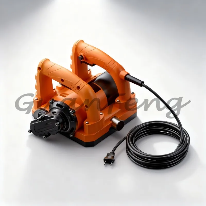 4280W Electric Wall Surface Planer, Heavy‑Duty Putty Shaping Polishing Tool for Interior Wall Renovation Construction Work