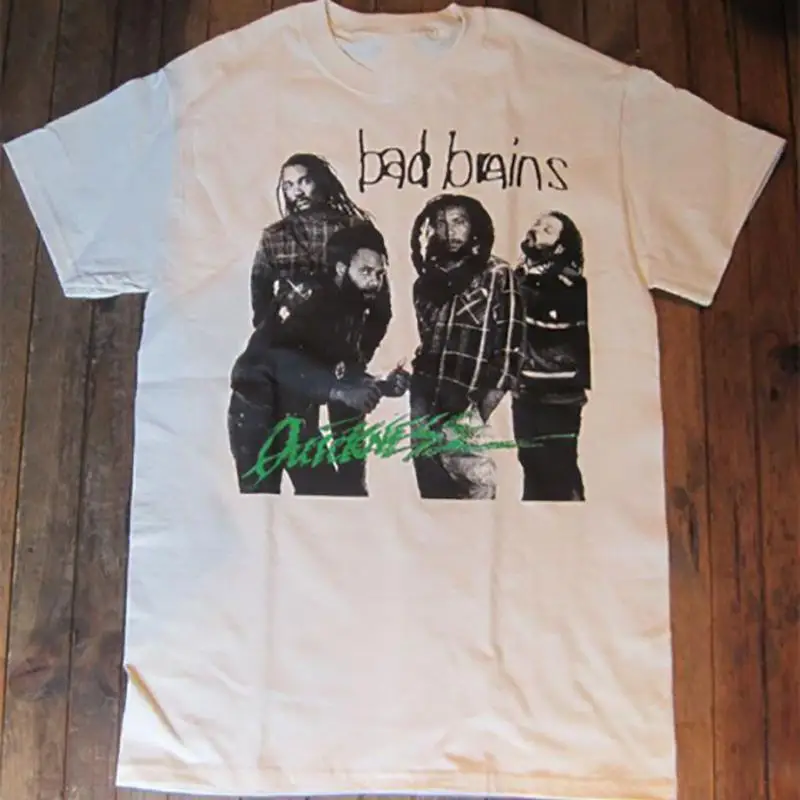 

RARE Bad Brains Quickness White All Size GifT T Shirt AH1094