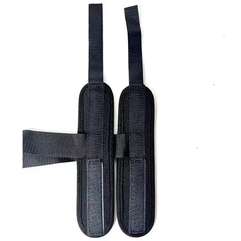 Adjustable leg straps, leg straps, movable posture binding straps