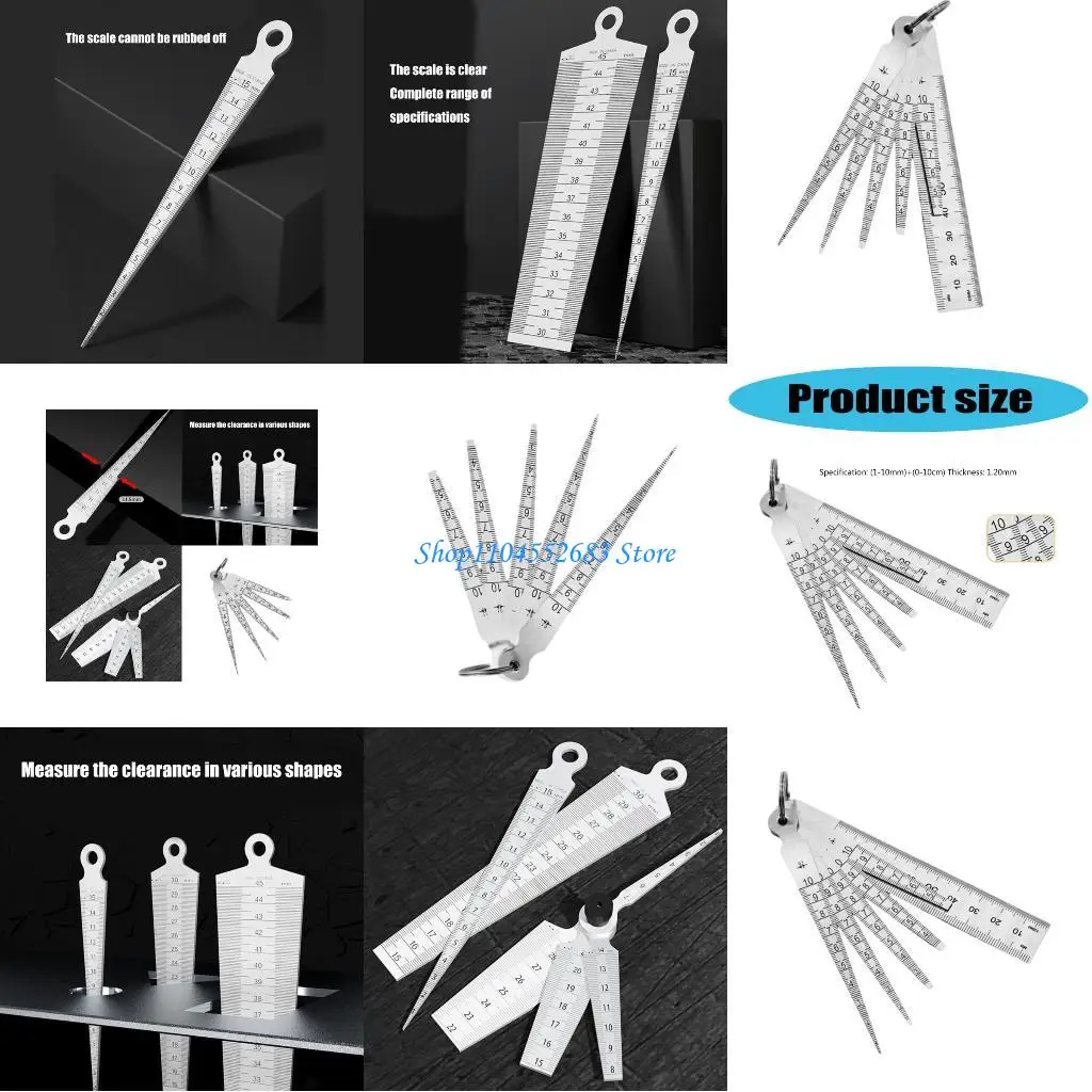 

Y6GD Accuracy Machined Steel Feeler Gauges Clear Scale for Technical Maintenance