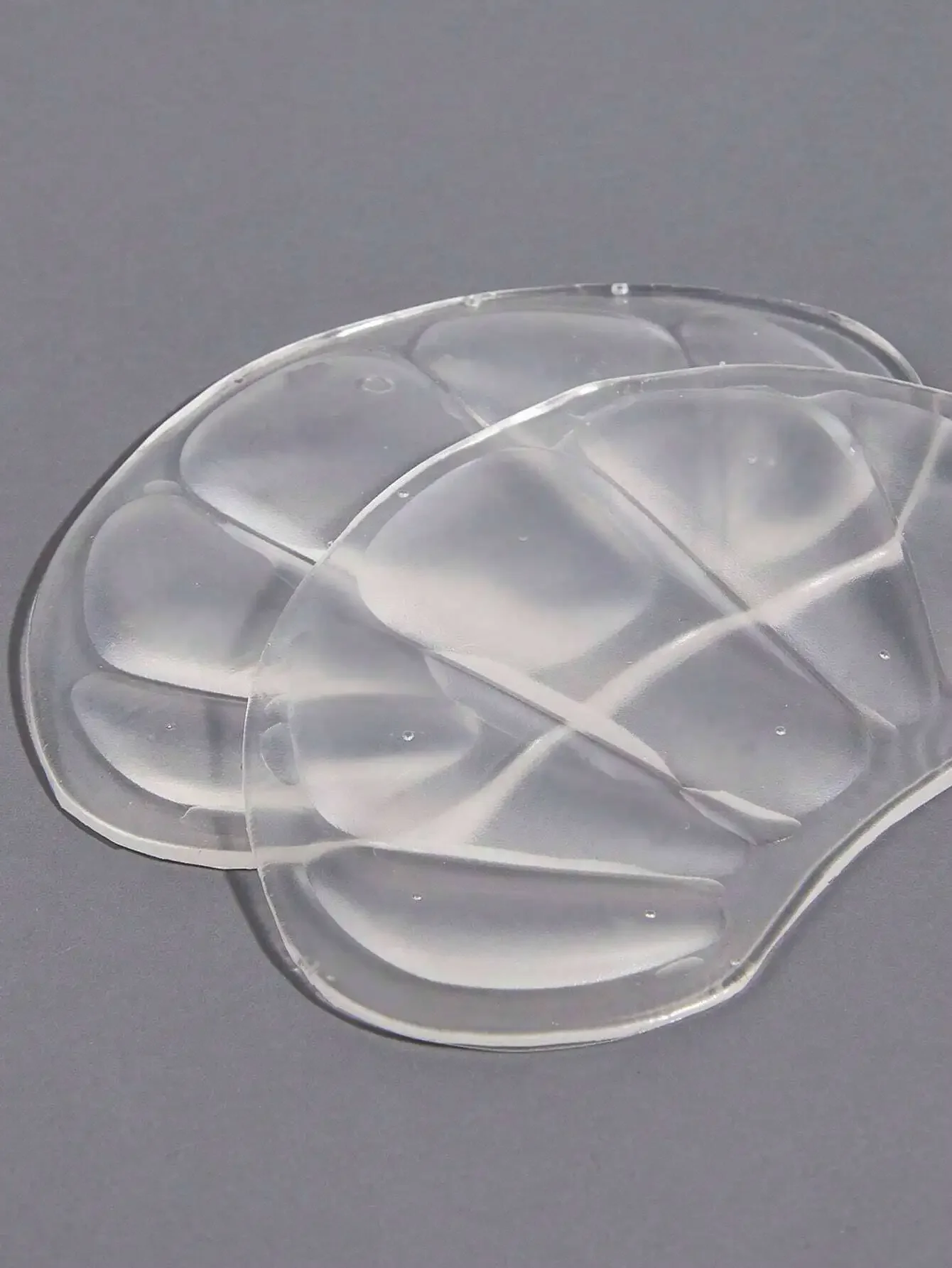 ألموفادا للجنسين شفاف دي سيليكون الفقرة calcanhar e antepé، 2 قطع الفقرة إدراج دي sapato confortable E elegante