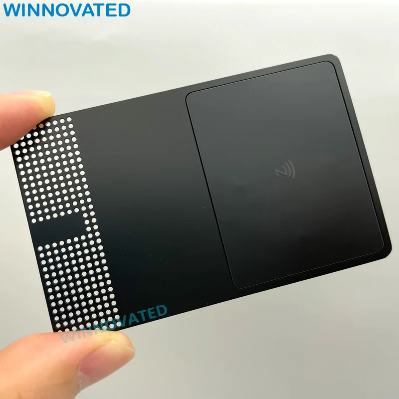 Customized product 2023 Hot Sales Factory Custom Printing NFC RFID Metal Business Card