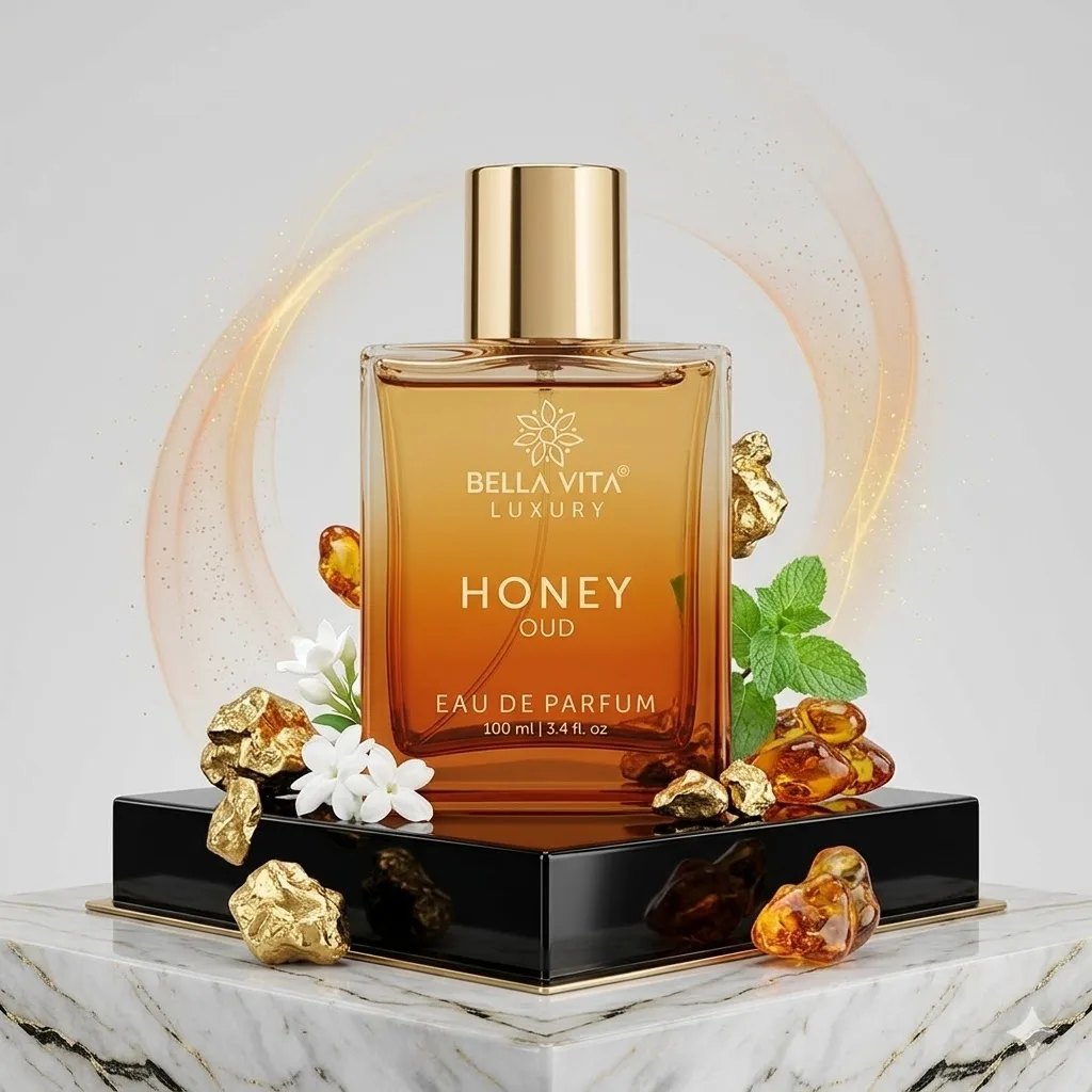 BellaVita Luxury 100ml EDP Unisex CEO Man Honey Oud GOAT Bold Long Lasting Woody Spicy Intense Signature Fragrance Buy Now Today view 6