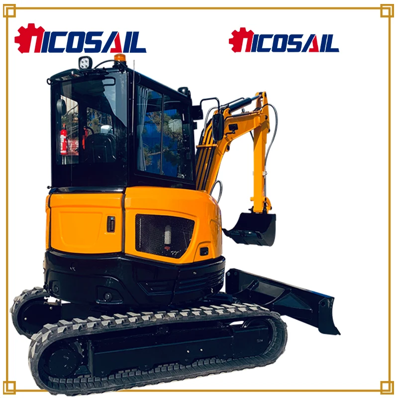 

Free delivery track mobile machinery mini excavator suitable for all terrains for sale
