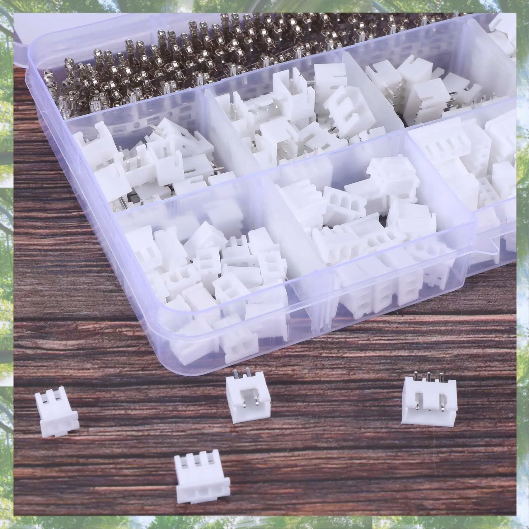Premium-460Pcs 2.54 مللي متر JST-XH طقم توصيل مع 2.54 مللي متر أنثى دبوس رأس و 2/3/4/5/6 دبوس الإسكان موصل قابس مهايئ