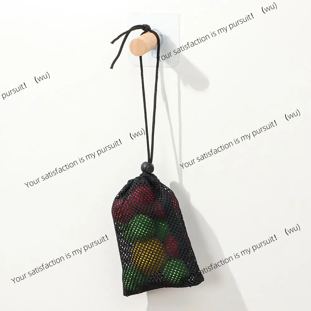 Durable nylon mesh drawstring organizer multifunctional home travel outdoor activity bag